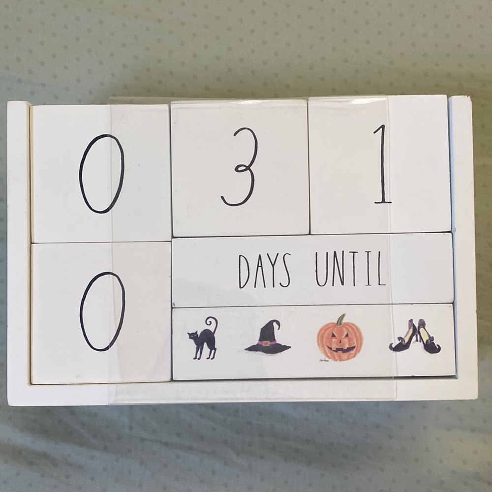 Rae Dunn Countdown Calendar